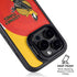 Looney Tunes Daffy Duck Yellow Stripes iPhone 14 Pro Kickstand Case